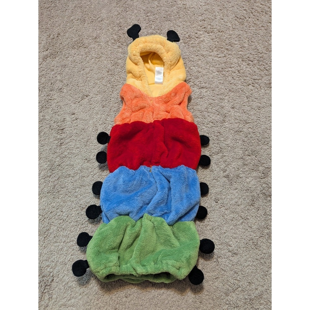 Gymboree Caterpillar Costume Baby Infant 6-12 Months Halloween Fall Insect Warm